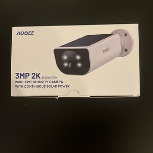 AOQEE 3MP 2K resolution Wire Free Security Camera
